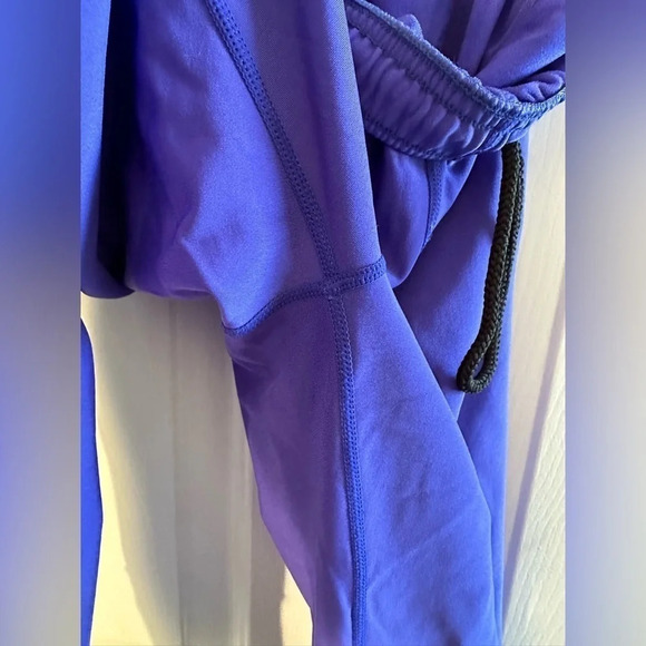 PATAGONIA Women’s XS Endless Joggers Amethyst with Green Trim Zip Ankles US MADE - Picture 10 of 10